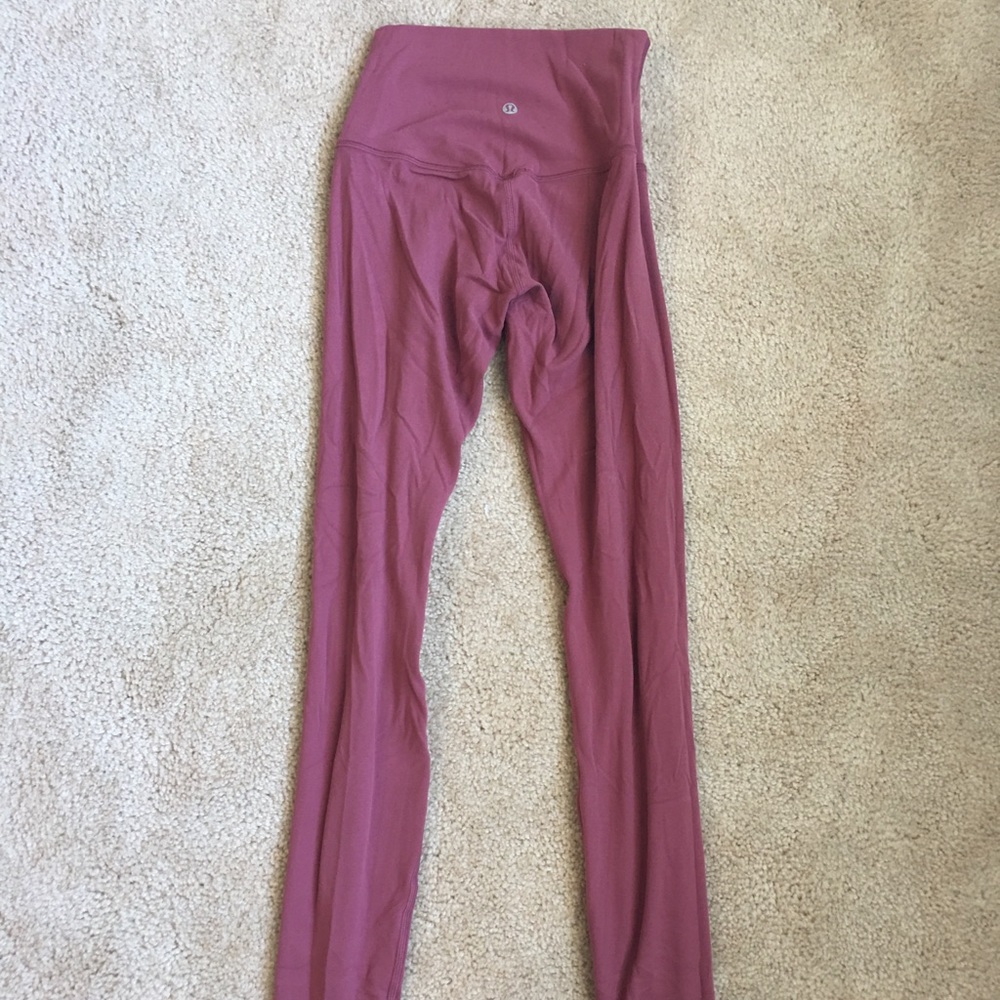 gently worn lululemon align pant
